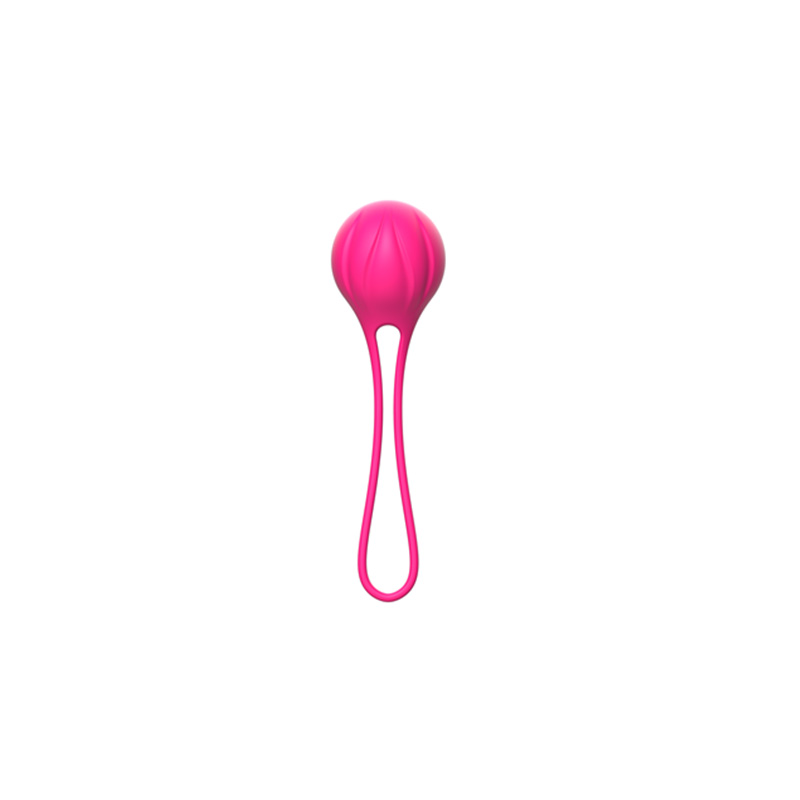 Kegel Ball with One Steel Ball 35g สีชมพู