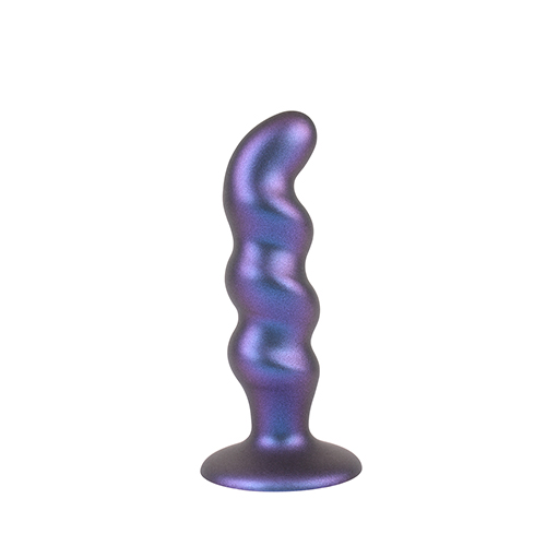 สีโลหะ Swirl Anal Plug